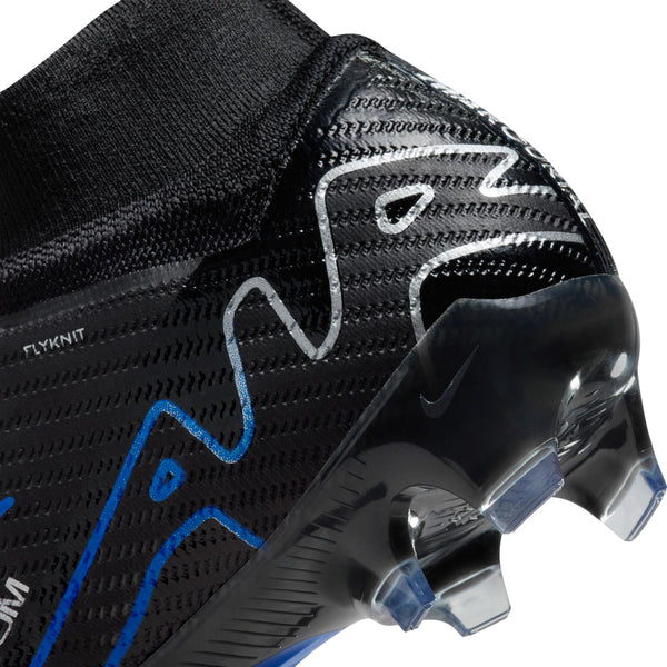 Nike Mercurial Superfly 9 Elite FG-BLACK/CHROME-HYPER ROYAL
