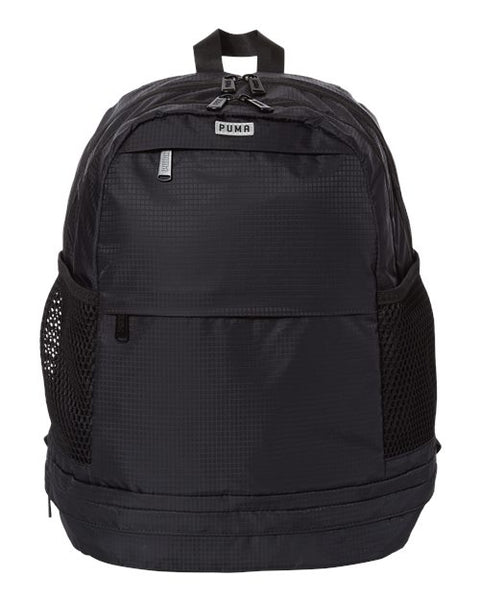 Puma Fashion Shoe Pocket Backpack- Black