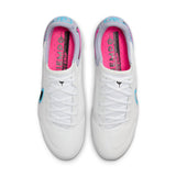 Nike Tiempo Legend 9 Elite FG - WHITE/BLACK-BALTIC BLUE-PINK BLAST