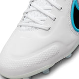 Nike Tiempo Legend 9 Elite FG - WHITE/BLACK-BALTIC BLUE-PINK BLAST