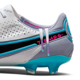 Nike Tiempo Legend 9 Elite FG - WHITE/BLACK-BALTIC BLUE-PINK BLAST