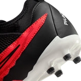 Nike Jr. Phantom GX Academy Dynamic Fit FG/MG - BRIGHT CRIMSON/BLACK-WHITE