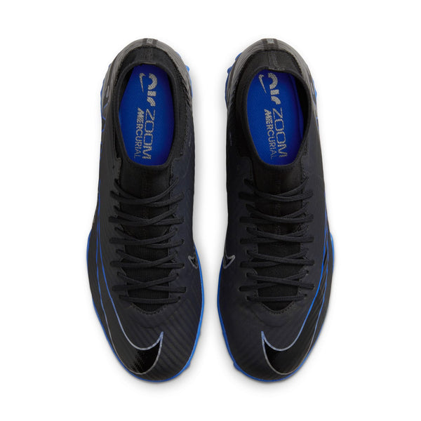 Nike Zoom Superfly 9 Academy TF- Black/Chrome-Hyper Royal