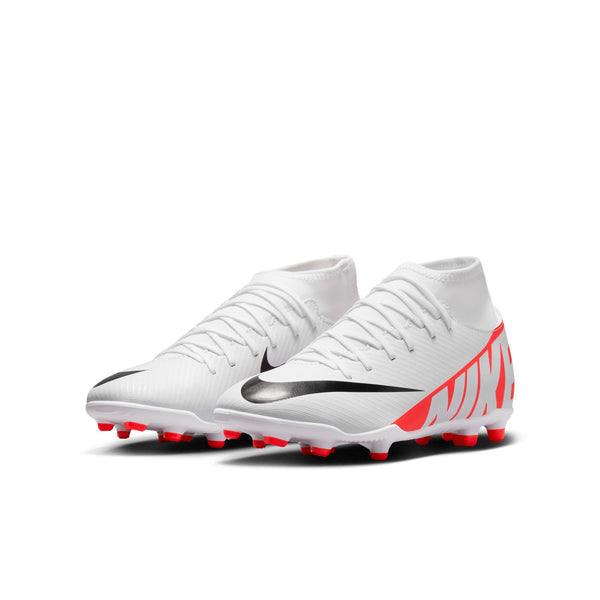 Nike Jr. Mercurial Superfly 9 Club FG/MG - BRIGHT CRIMSON/WHITE-BLACK