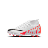 Nike Jr. Mercurial Superfly 9 Club FG/MG - BRIGHT CRIMSON/WHITE-BLACK