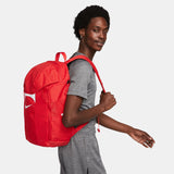 Nike Academy Team Soccer Backpack- Red