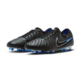 Nike Tiempo Legend 10 Elite FG - BLACK/CHROME-HYPER ROYAL