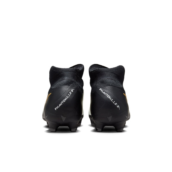 Nike Phantom Luna II Pro FG- White/Black-MTLC Gold Coin