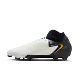 Nike Phantom Luna II Pro FG- White/Black-MTLC Gold Coin