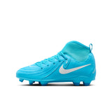 Nike Jr Phantom Luna II Club FG/MG- Blue Fury/White