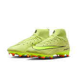 Nike Zoom Mercurial Supefly 10 Academy FG/MG - LIMELIGHT/VOLT-HYPER CRIMSON