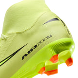 Nike Zoom Mercurial Supefly 10 Academy FG/MG - LIMELIGHT/VOLT-HYPER CRIMSON