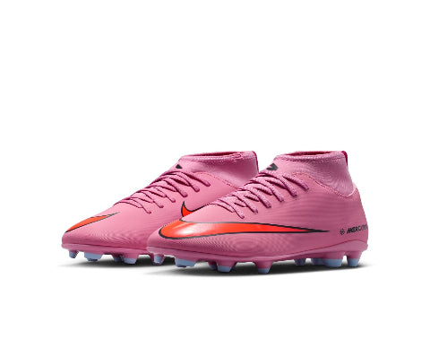Nike JR Superfly 10 Club FG/MG- Magic Flamingo/Black