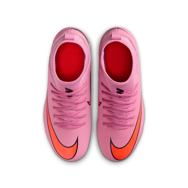 Nike JR Superfly 10 Club FG/MG- Magic Flamingo/Black