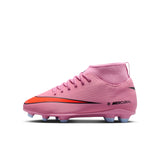 Nike JR Superfly 10 Club FG/MG- Magic Flamingo/Black