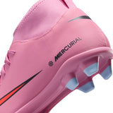 Nike JR Superfly 10 Club FG/MG- Magic Flamingo/Black