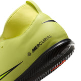 Nike Jr. Mercurial Superfly 10 Club IC - LIMELIGHT/VOLT-HYPERCRIMSON