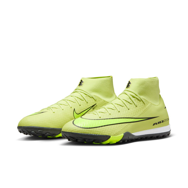 Nike Zoom Mercurial Superfly 10 Academy TF - LIMELIGHT/VOLT-HYPER CRIMSON