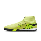 Nike Zoom Mercurial Superfly 10 Academy TF - LIMELIGHT/VOLT-HYPER CRIMSON