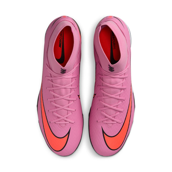Nike ZM Mercurial Superfly 10 Academy TF - MAGIC FLAMINGO/BLACK-TOTAL CRIMSON