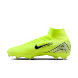 Nike Zoom Mercurial Superfly 10 Pro FG - VOLT/BLACK