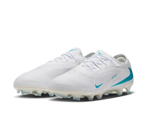 Nike Phantom 6 Low Pro FG - WHITE/DUSTY CACTUS