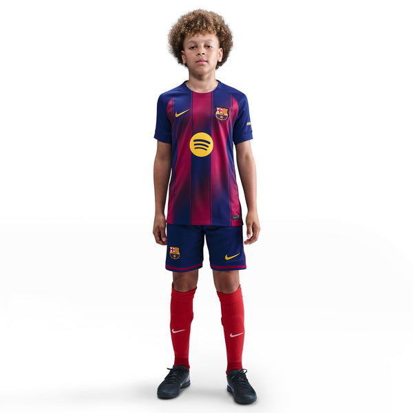 Nike FC Barcelona 2025/26 Youth Stadium Home Jersey