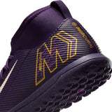 Nike JR Superfly 10 Club KM TF- Grand Purple/Pale Ivory