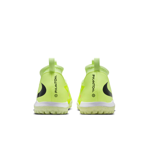 Nike Jr. Phantom 6 High Academy TF - HYPER CRIMSON/BLACK-LIMELIGHT