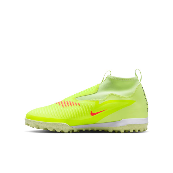 Nike Jr. Phantom 6 High Academy TF - HYPER CRIMSON/BLACK-LIMELIGHT