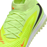 Nike Phantom 6 High Academy TF - HYPER CRIMSON/BLACK-LIFE LIME