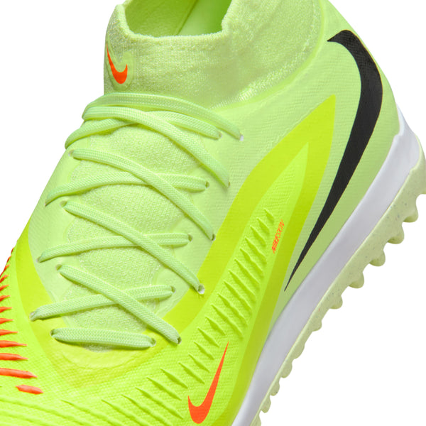 Nike Phantom 6 High Academy TF - HYPER CRIMSON/BLACK-LIFE LIME