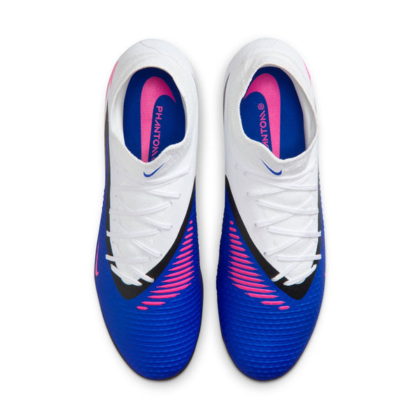 Nike Phantom 6 High Academy FG/MG - RACER BLUE/PINK BLAST-WHITE