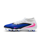 Nike Phantom 6 High Academy FG/MG - RACER BLUE/PINK BLAST-WHITE