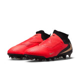 Nike Phantom 6 High Pro FG - BRIGHT CRIMSON/BLUR-BLACK