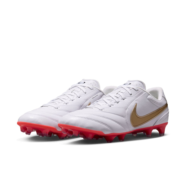 Nike Tiempo Ligera Pro FG - WHITE/BLUR-BRIGHT CRIMSON