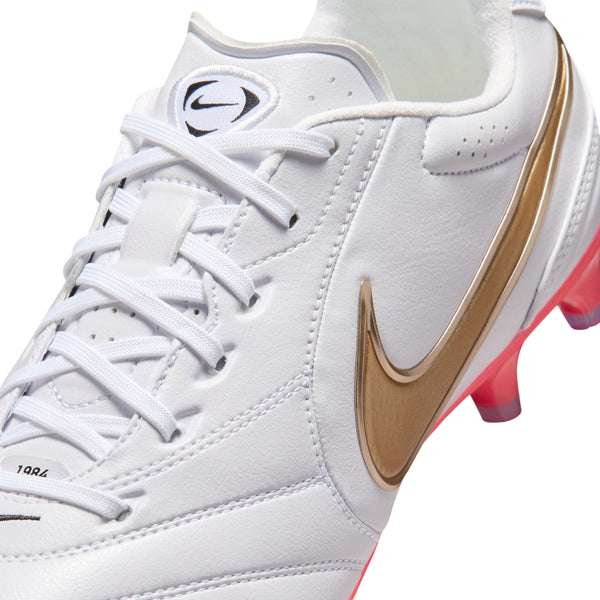 Nike Tiempo Ligera Pro FG - WHITE/BLUR-BRIGHT CRIMSON