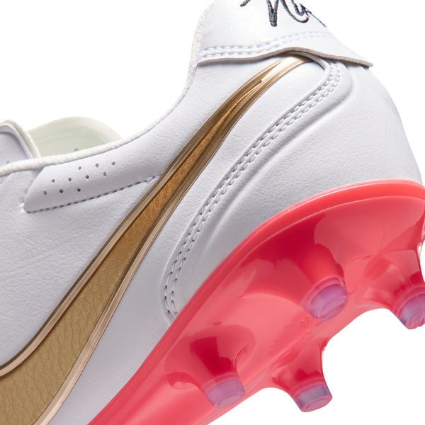 Nike Tiempo Ligera Pro FG - WHITE/BLUR-BRIGHT CRIMSON