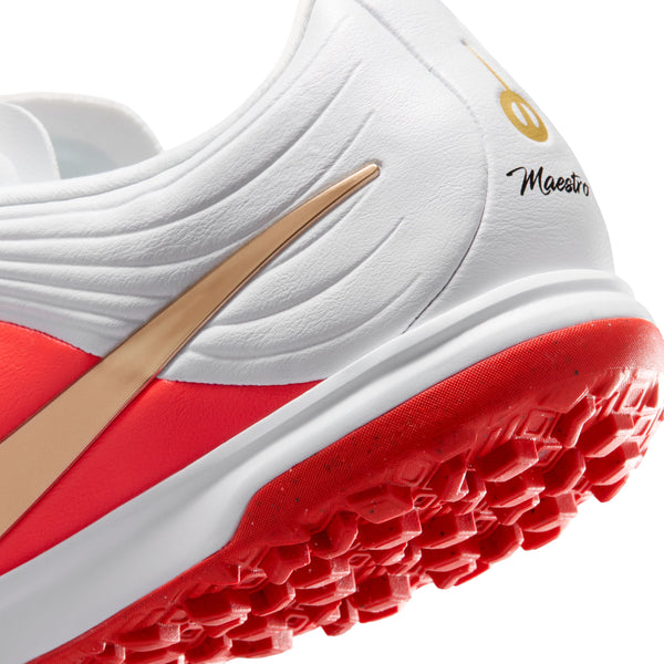 Nike Tiempo Maestro Academy TF - WHITE/BLUR-BRIGHT CRIMSON