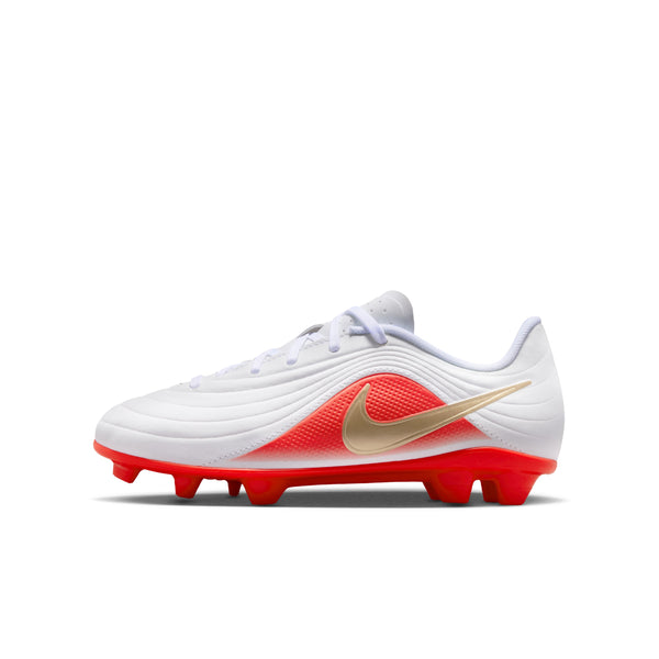 Nike Jr Tiempo Maestro Club FG/MG - WHITE/BLUR-BRIGHT CRIMSON