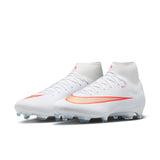 Nike Mercurial Superfly 11 Academy FG - WHITE/BLUR-BRIGHT CRIMSON