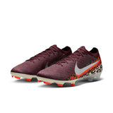 Nike United Mercurial ZM Vapor 16 Elite (NU3) FG - BURGANDY CRUSH/METALLIC SILVER