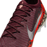 Nike United Mercurial ZM Vapor 16 Elite (NU3) FG - BURGANDY CRUSH/METALLIC SILVER