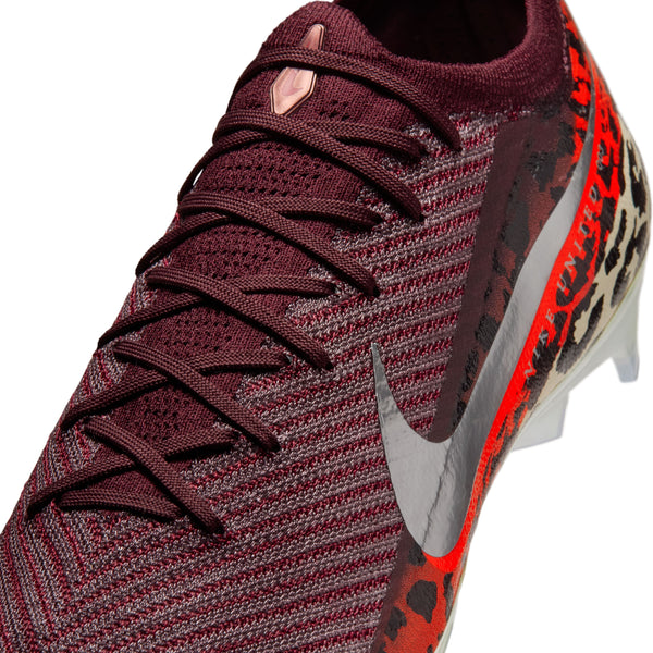 Nike United Mercurial ZM Vapor 16 Elite (NU3) FG - BURGANDY CRUSH/METALLIC SILVER