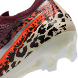 Nike United Mercurial ZM Vapor 16 Elite (NU3) FG - BURGANDY CRUSH/METALLIC SILVER