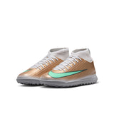 Nike JR Superfly 11 Club TF KM- Metallic Gold/Green Glow
