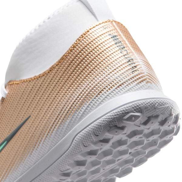 Nike JR Superfly 11 Club TF KM- Metallic Gold/Green Glow