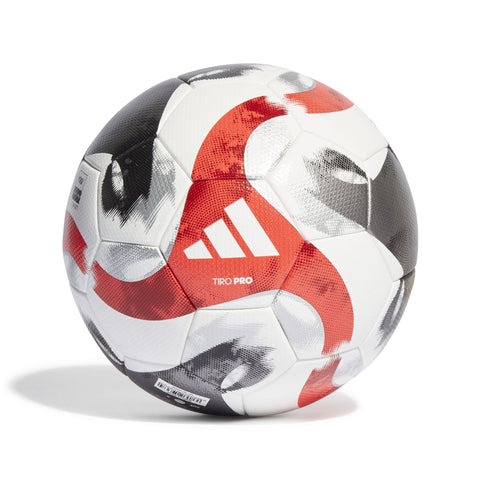 Adidas Tiro Pro Ball- WHITE/BLACK/IRONMT/POWRED