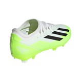 Adidas X Crazyfast .3 FG J - Cloud White/Core Black/Lucid Lemon | East  Coast Soccer Shop