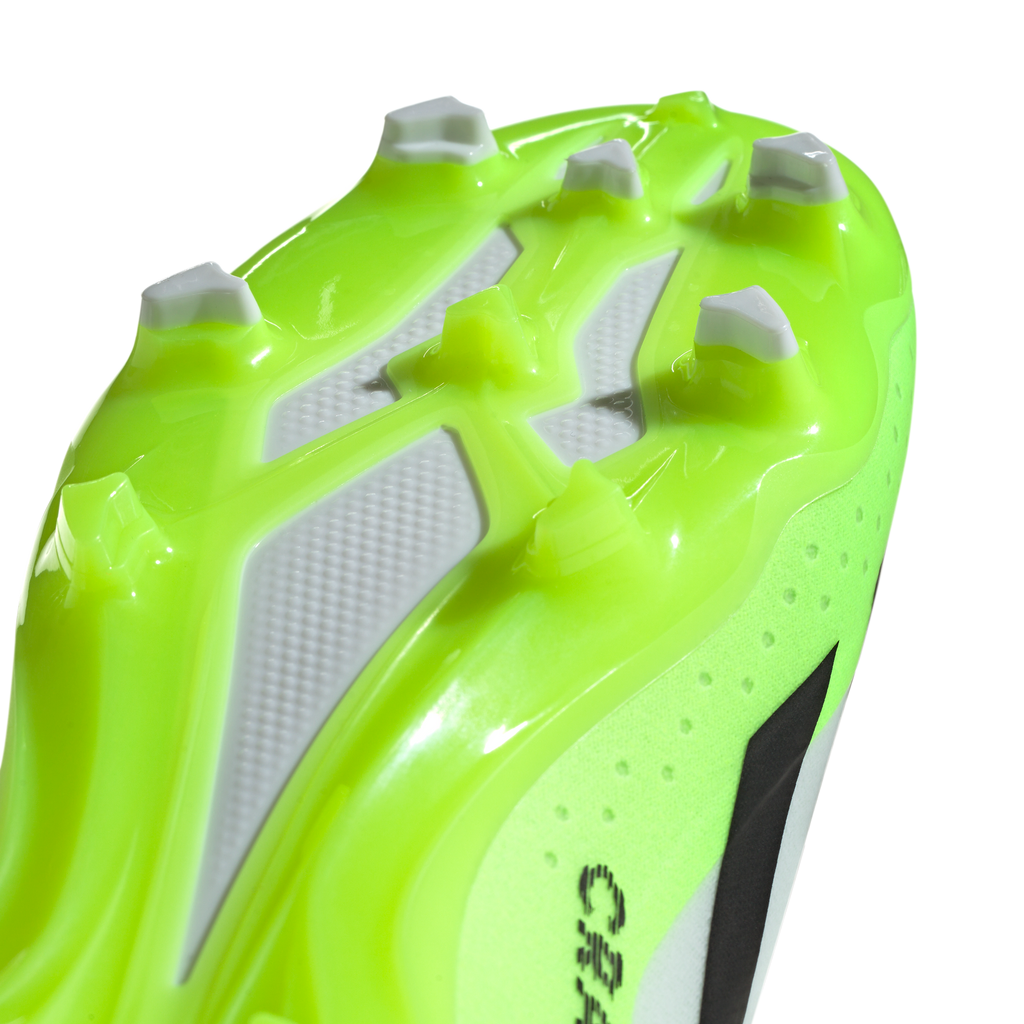 Adidas X Crazyfast .3 FG J - Cloud White/Core Black/Lucid Lemon | East  Coast Soccer Shop